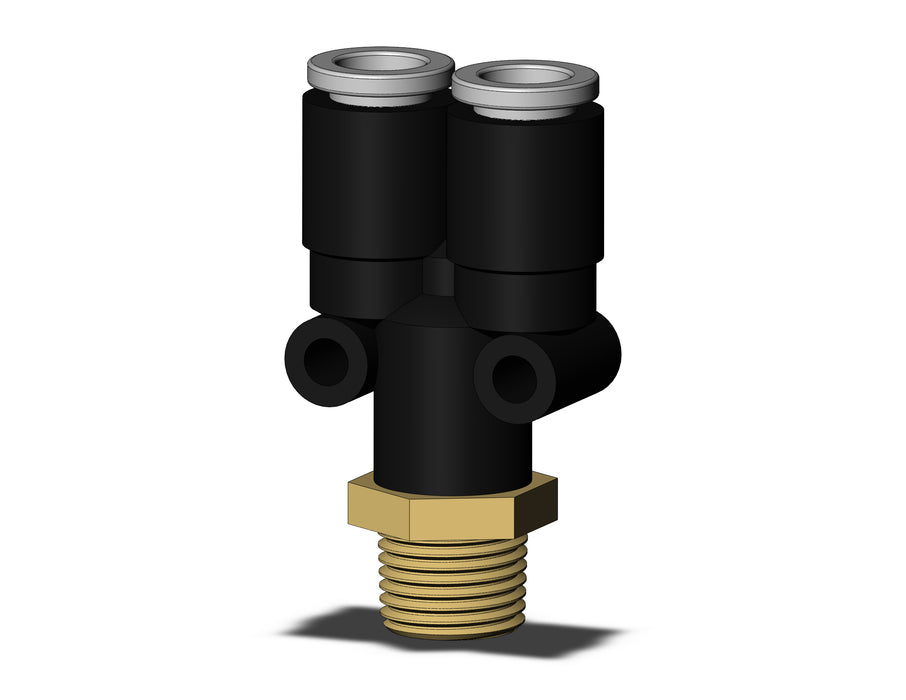 KQ2U06-01AS-X35 FITTING, BRANCH Y