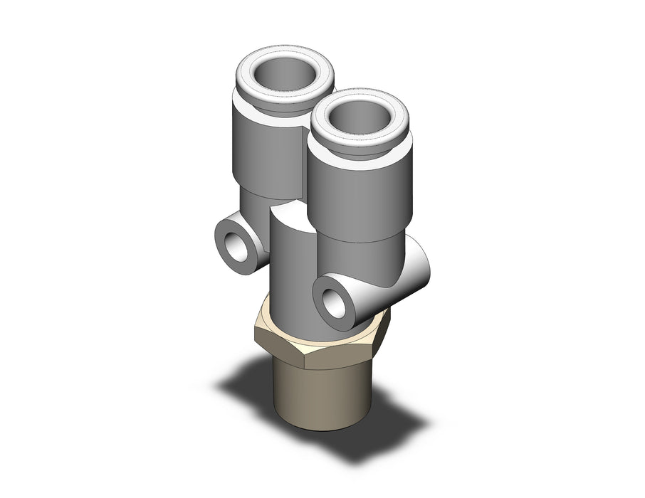KQ2U06-01A FITTING, BRANCH Y