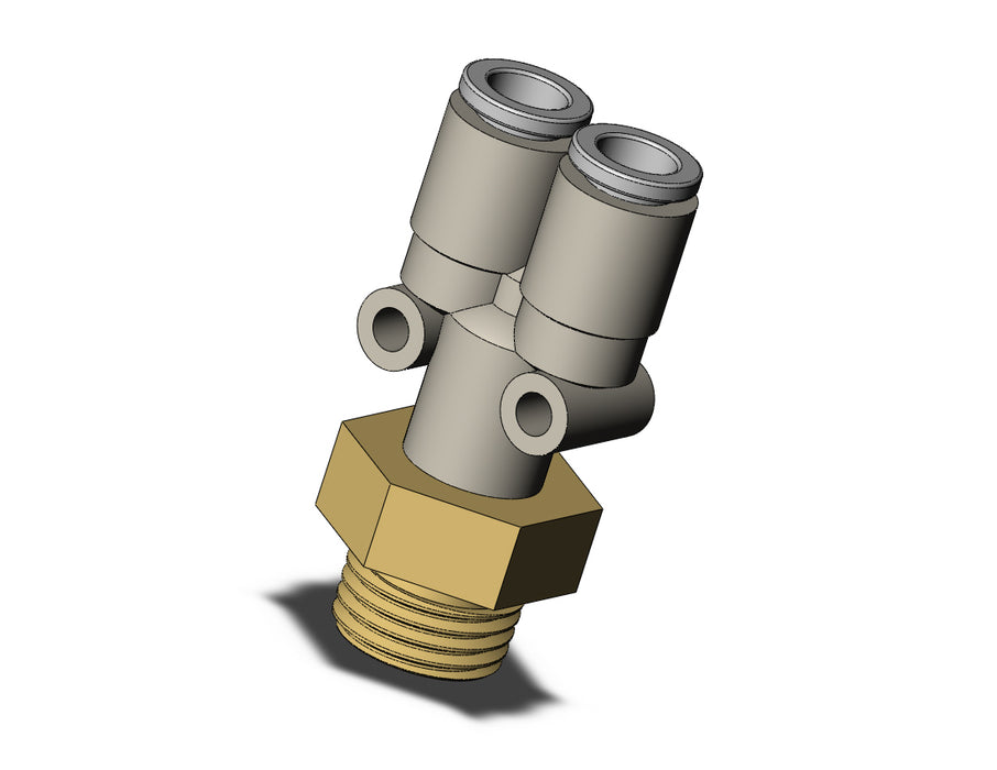 KQ2U06-02AP FITTING, BRANCH Y