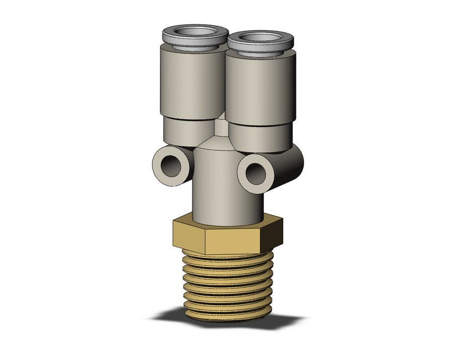KQ2U06-02A FITTING, BRANCH Y