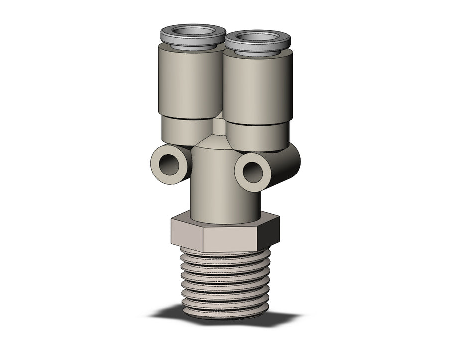 KQ2U06-02NS FITTING, BRANCH Y