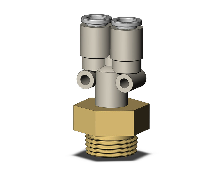 KQ2U06-03AP FITTING, BRANCH Y