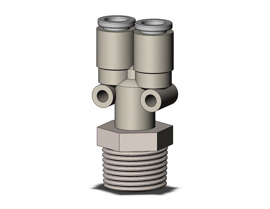 KQ2U06-03NS FITTING, BRANCH Y