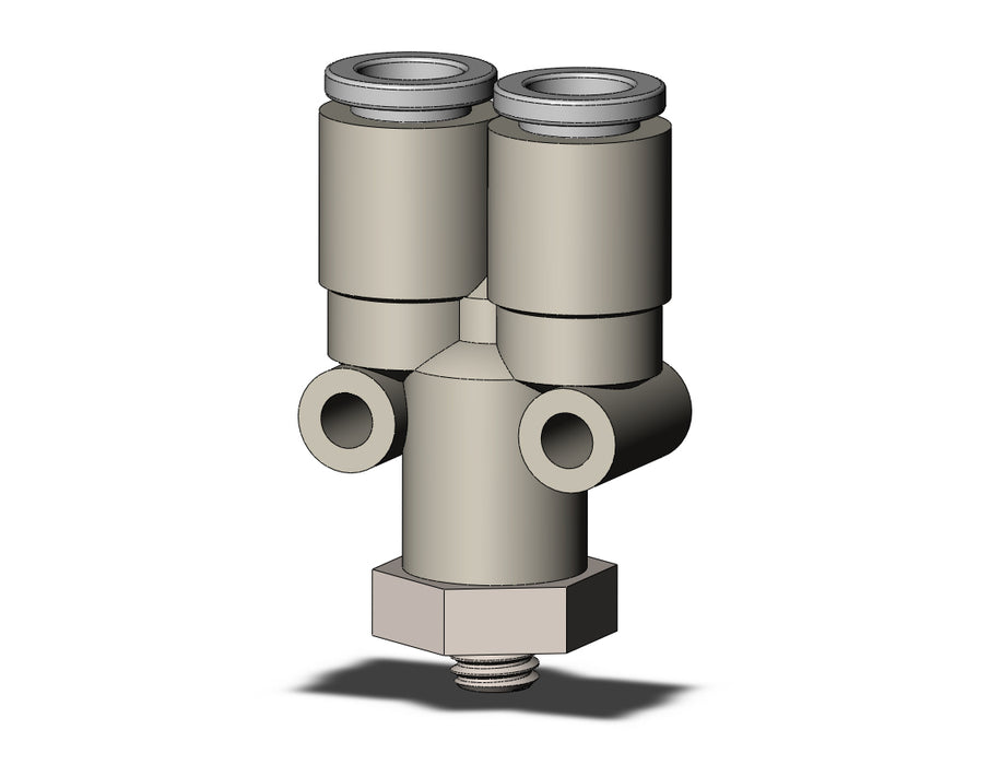 KQ2U06-M5N FITTING, BRANCH Y