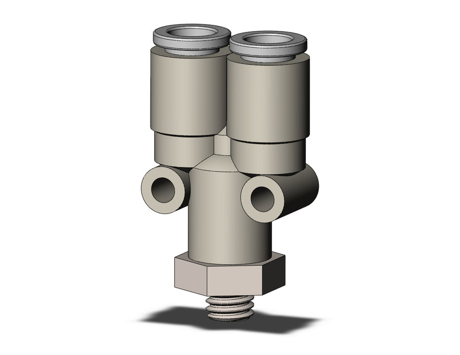 KQ2U06-M6N FITTING, BRANCH Y