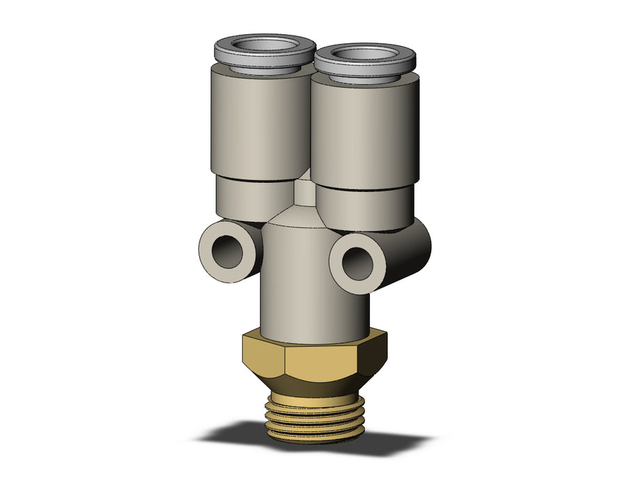 KQ2U06-U01A FITTING, BRANCH Y