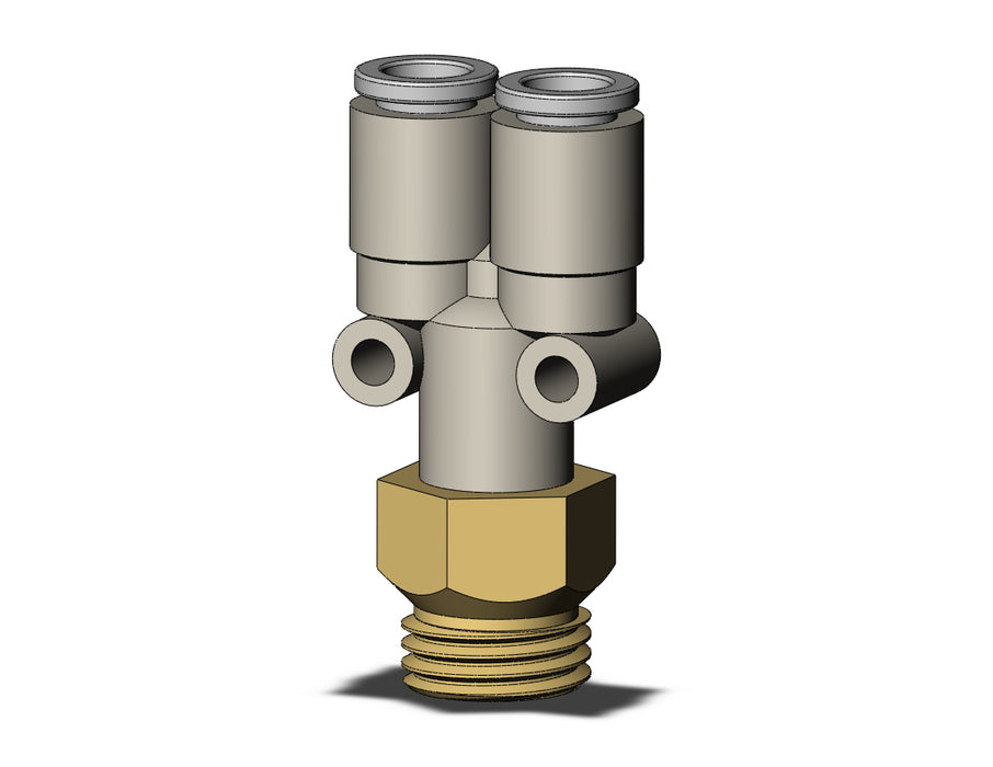KQ2U06-U02A FITTING, BRANCH Y