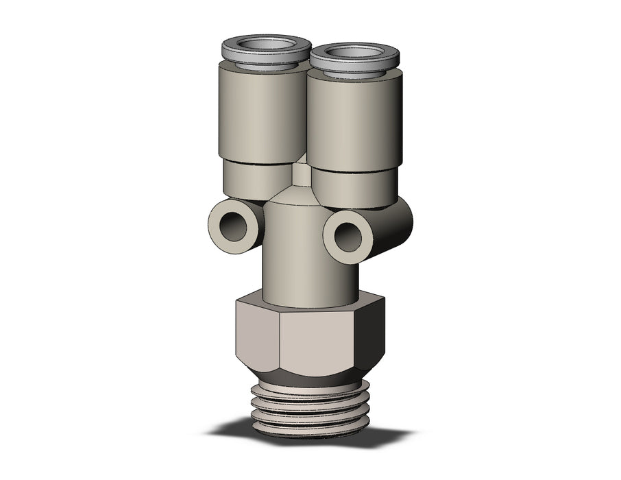 KQ2U06-U02N FITTING, BRANCH Y