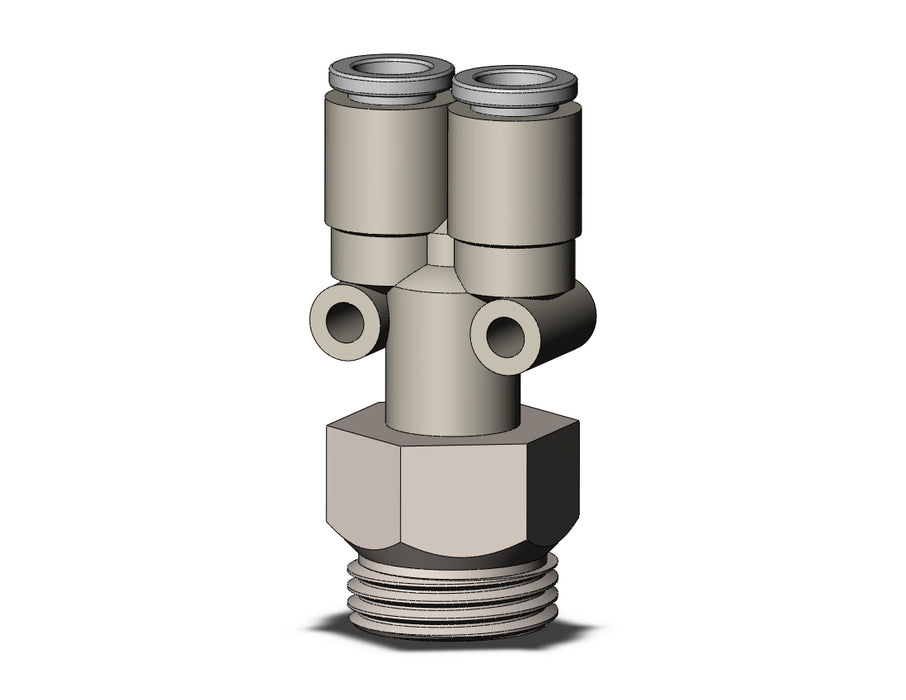 KQ2U06-U03N FITTING, BRANCH Y