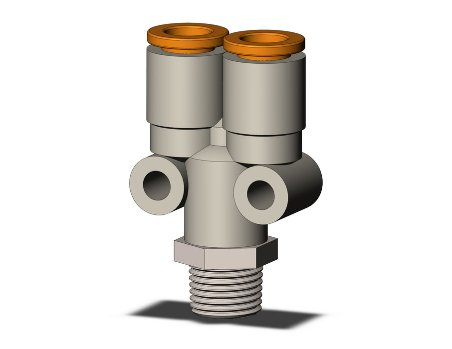 KQ2U07-01NS FITTING, BRANCH Y