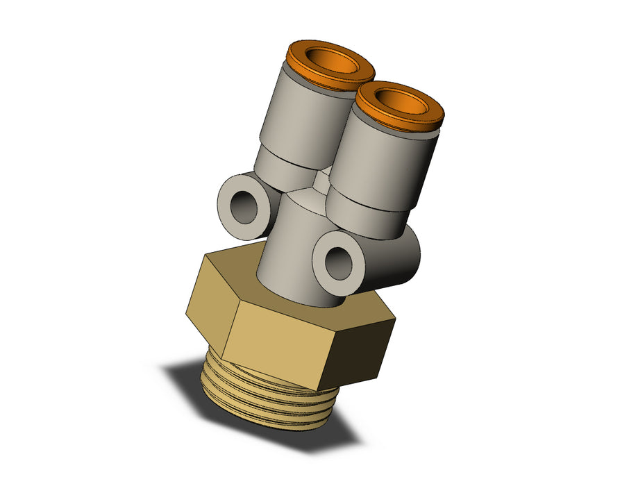 KQ2U07-03AP FITTING, BRANCH Y