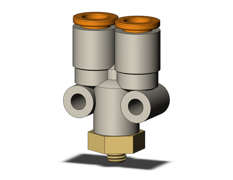 KQ2U07-32A FITTING, BRANCH Y