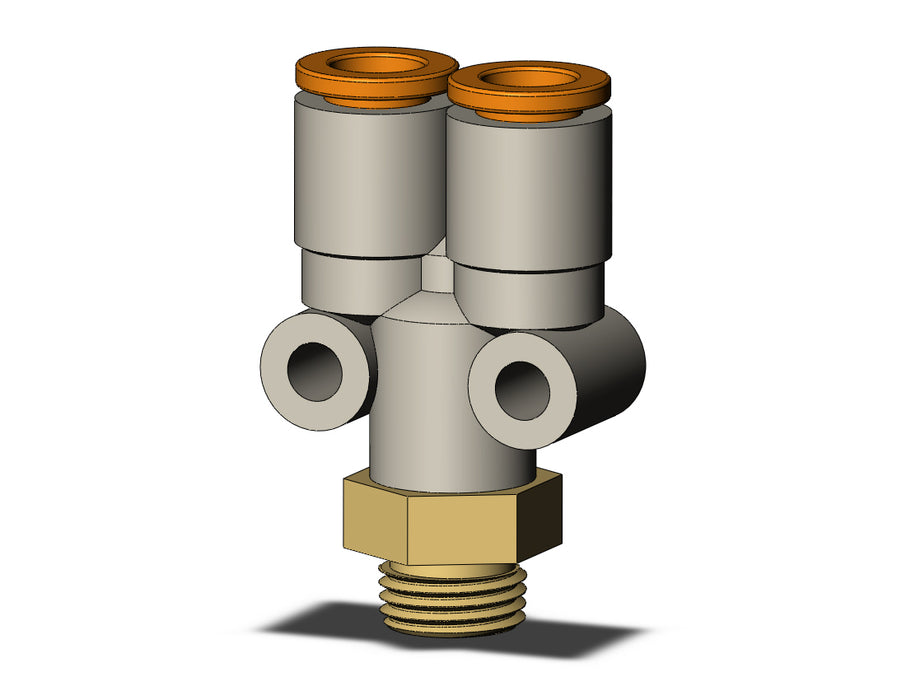 KQ2U07-34AP FITTING, BRANCH Y