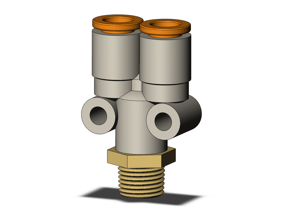 KQ2U07-34A FITTING, BRANCH Y