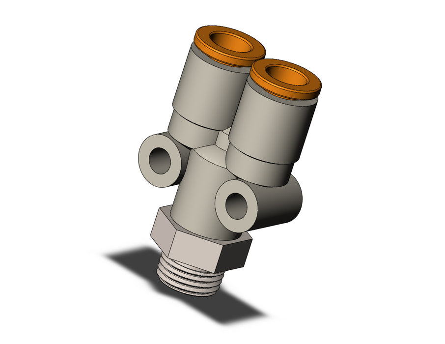 KQ2U07-34NP FITTING, BRANCH Y