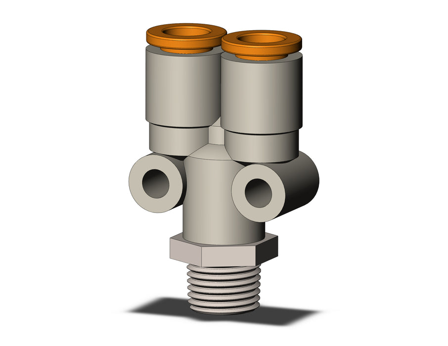 KQ2U07-34N FITTING, BRANCH Y