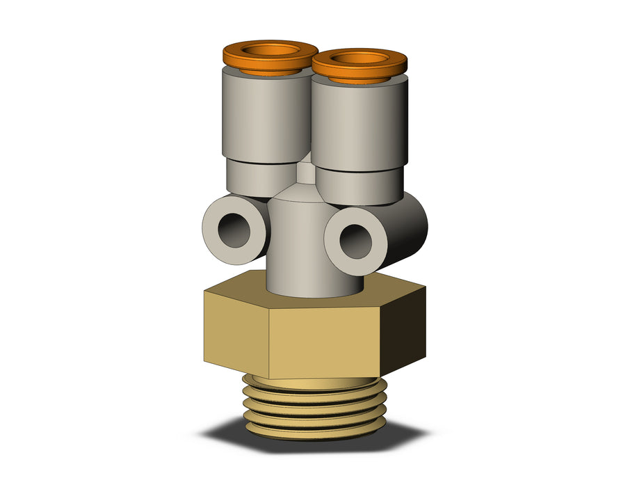KQ2U07-36AP FITTING, BRANCH Y