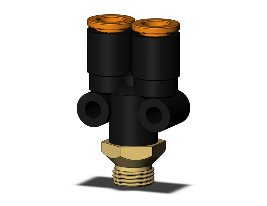 KQ2U07-U01A-X35 FITTING, BRANCH Y
