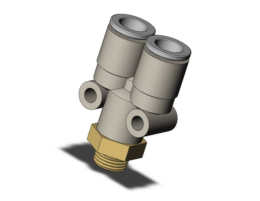 KQ2U08-01AP FITTING, BRANCH Y