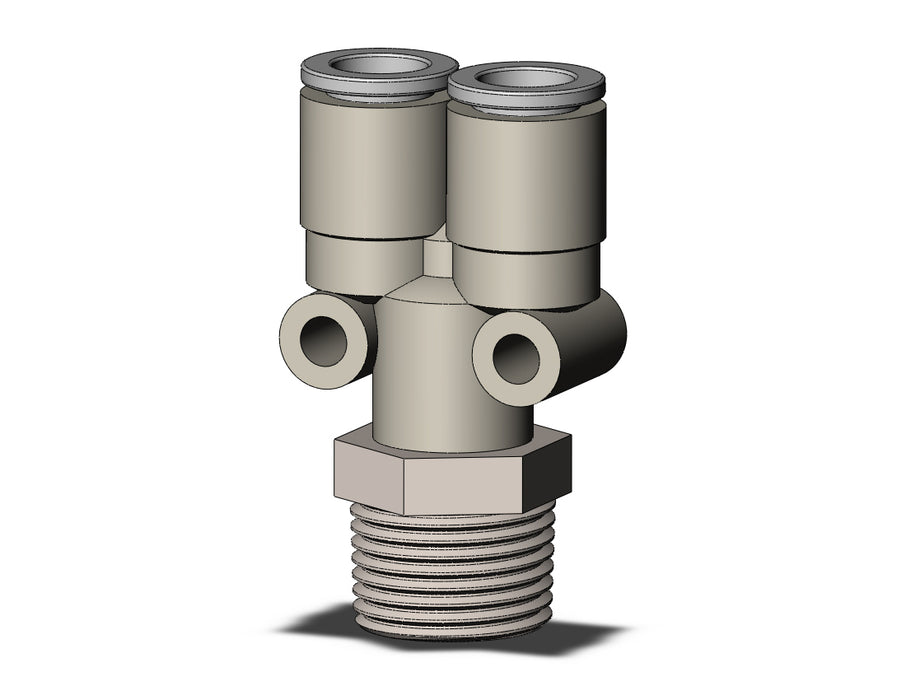 KQ2U08-03NS FITTING, BRANCH Y