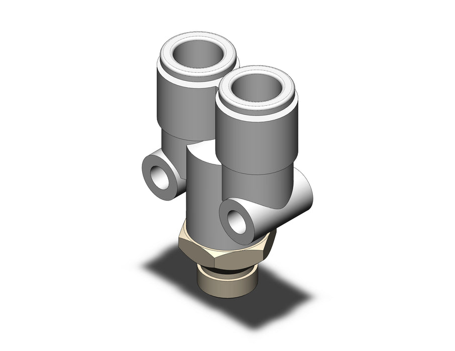 KQ2U08-U01A FITTING, BRANCH Y