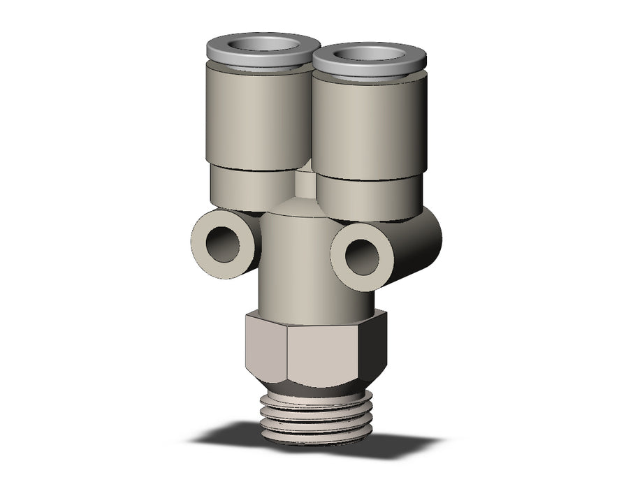 KQ2U08-U02N FITTING, BRANCH Y