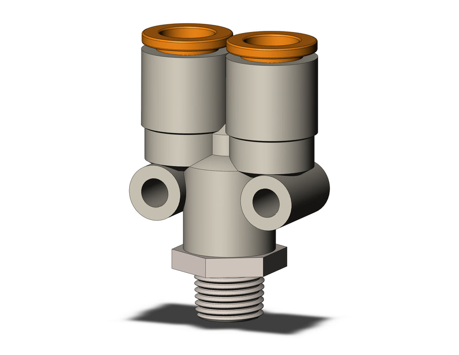 KQ2U09-34NS FITTING, BRANCH Y