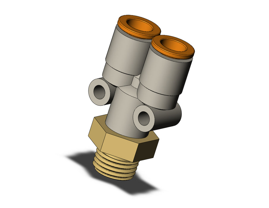 KQ2U09-35AP FITTING, BRANCH Y
