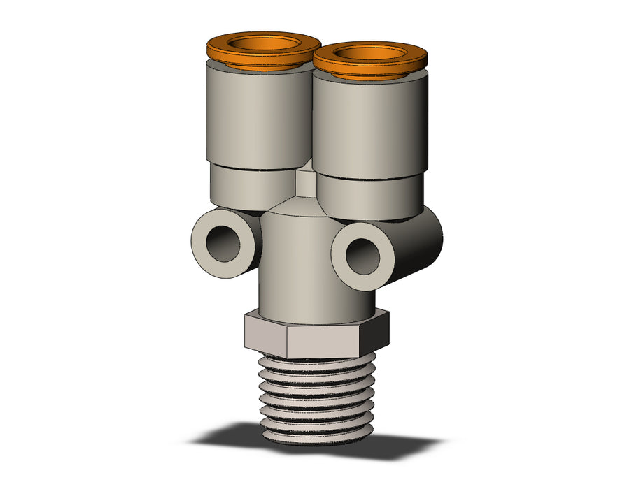 KQ2U09-35NS FITTING, BRANCH Y
