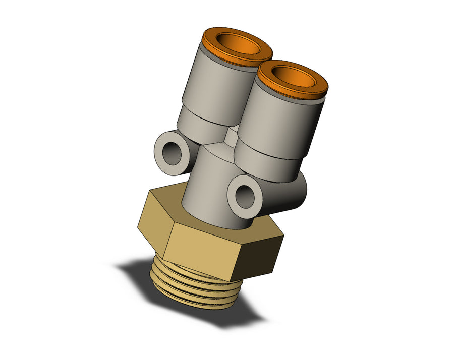 KQ2U09-36AP FITTING, BRANCH Y