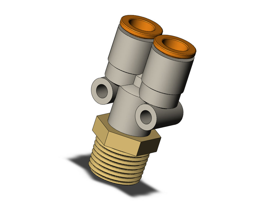 KQ2U09-36A FITTING, BRANCH Y