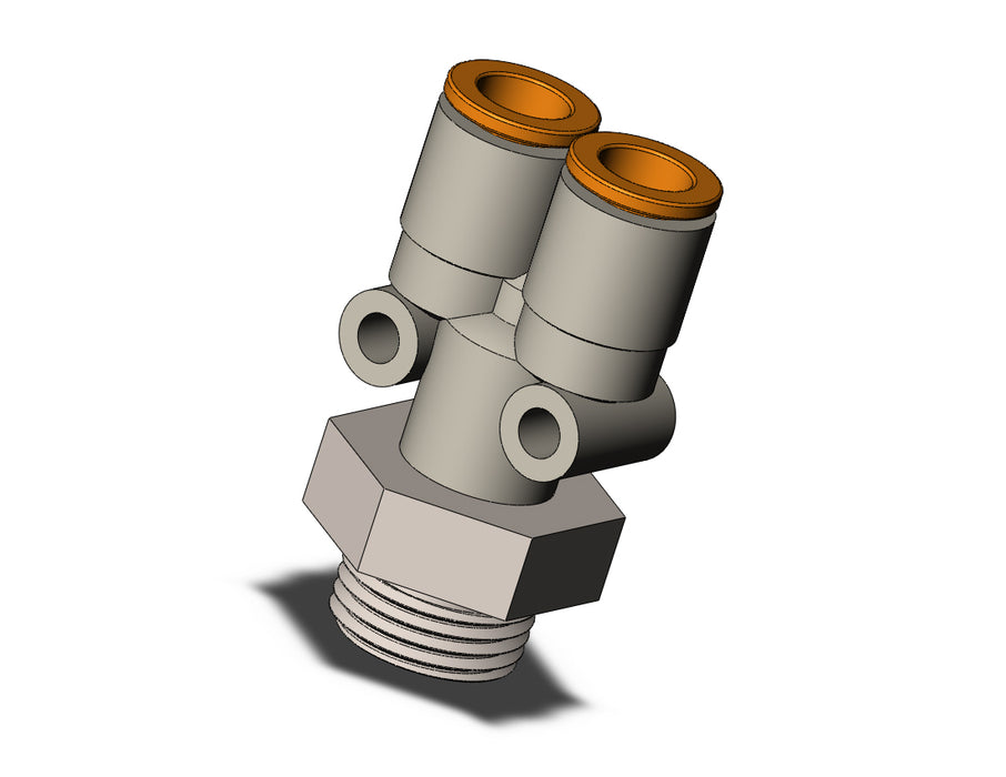 KQ2U09-36NP FITTING, BRANCH Y