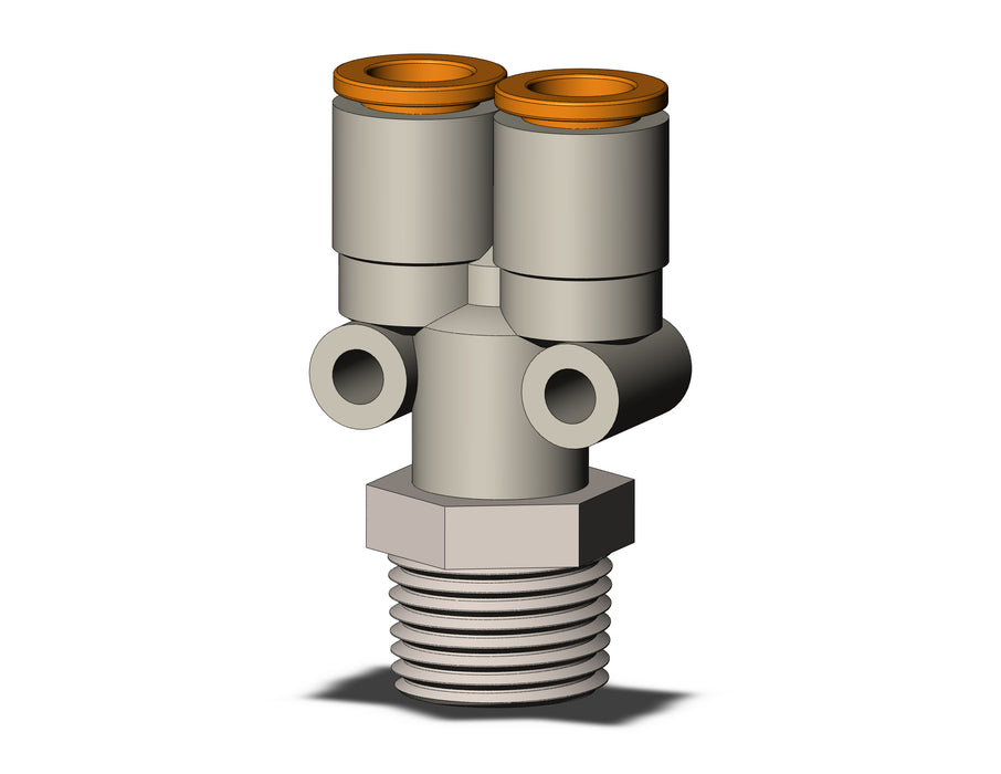 KQ2U09-36NS FITTING, BRANCH Y