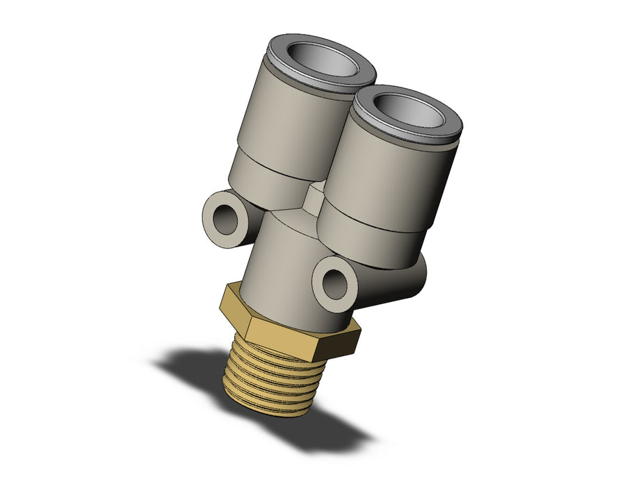 KQ2U10-02A FITTING, BRANCH Y
