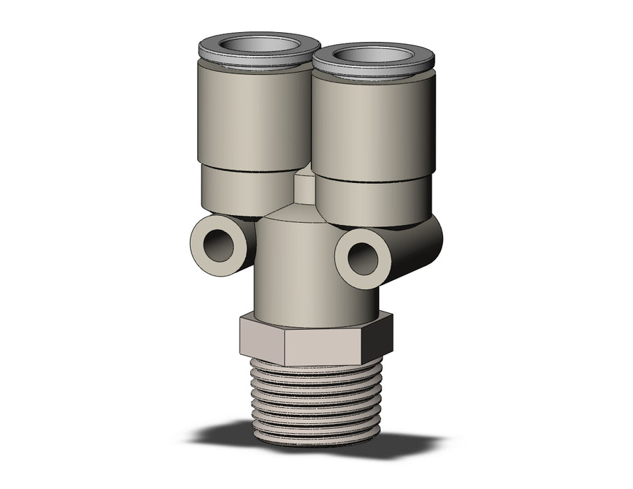 KQ2U10-03NS FITTING, BRANCH Y