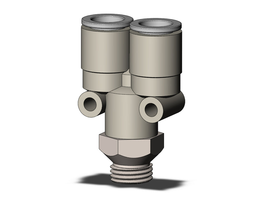 KQ2U10-U02N FITTING, BRANCH Y