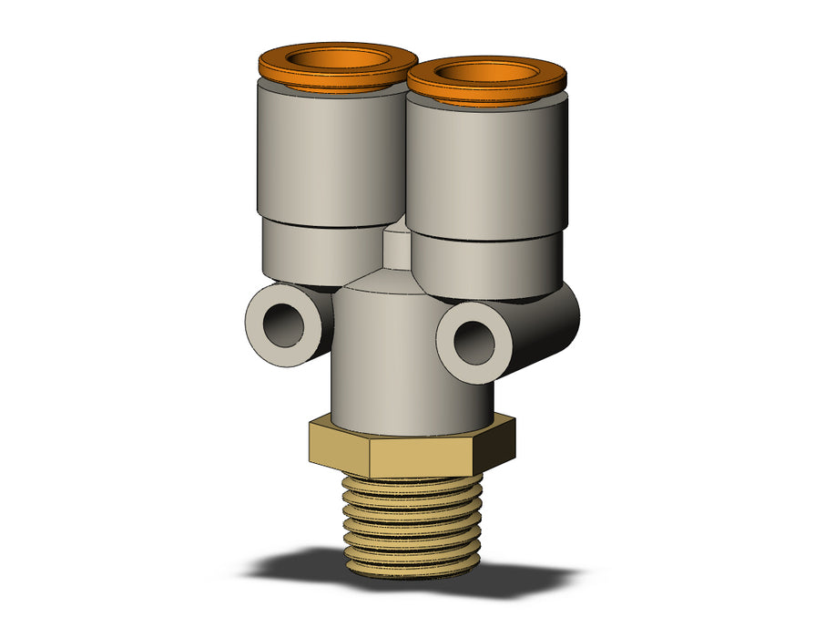KQ2U11-02A FITTING, BRANCH Y