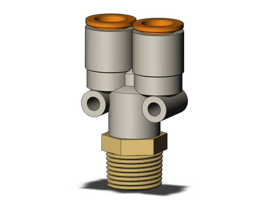 KQ2U11-03AS FITTING, BRANCH Y