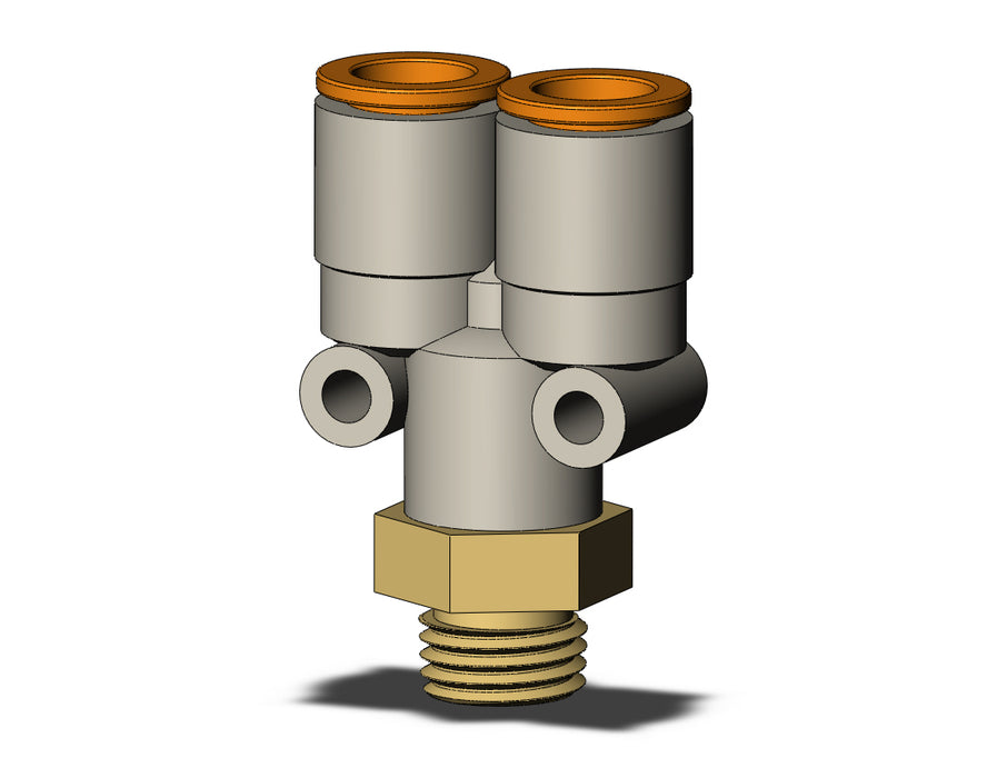 KQ2U11-35AP FITTING, BRANCH Y