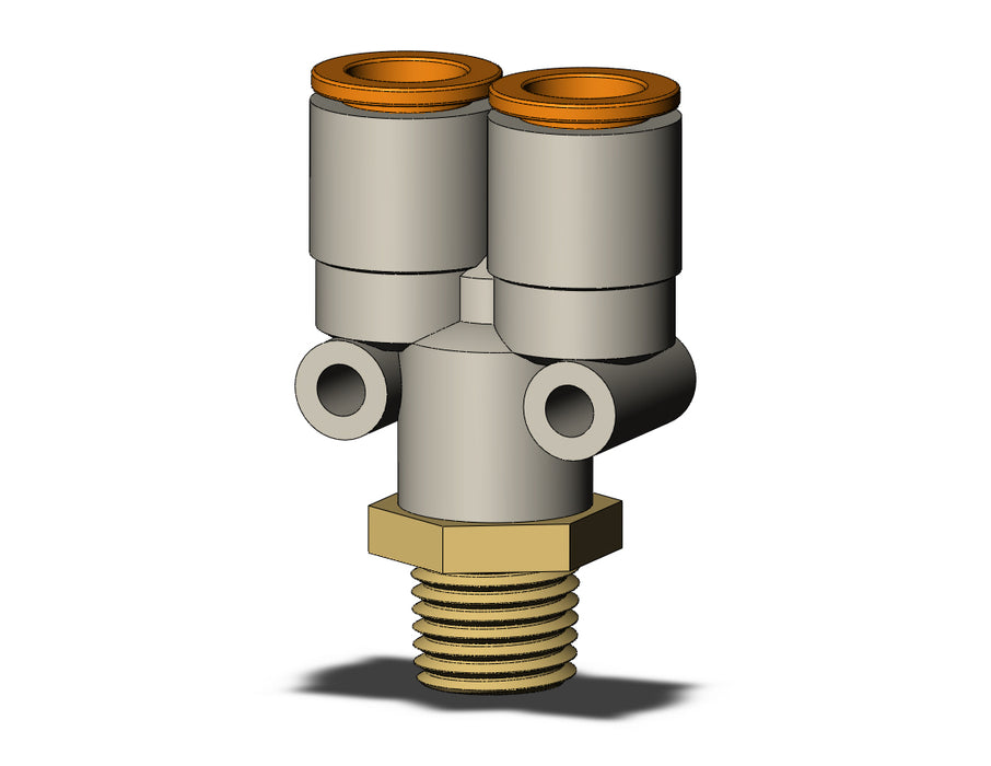 KQ2U11-35AS FITTING, BRANCH Y