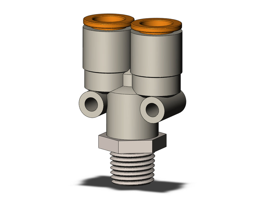KQ2U11-35NS FITTING, BRANCH Y