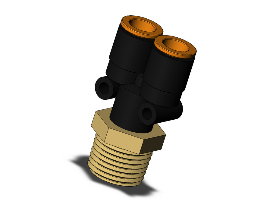 KQ2U11-37AS-X35 FITTING, BRANCH Y