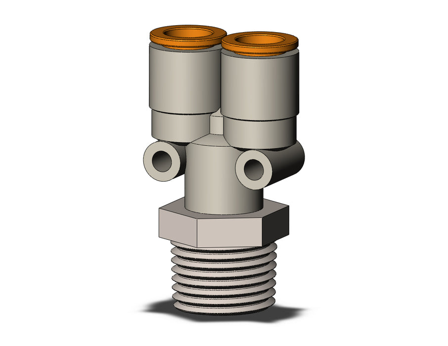KQ2U11-37NS FITTING, BRANCH Y