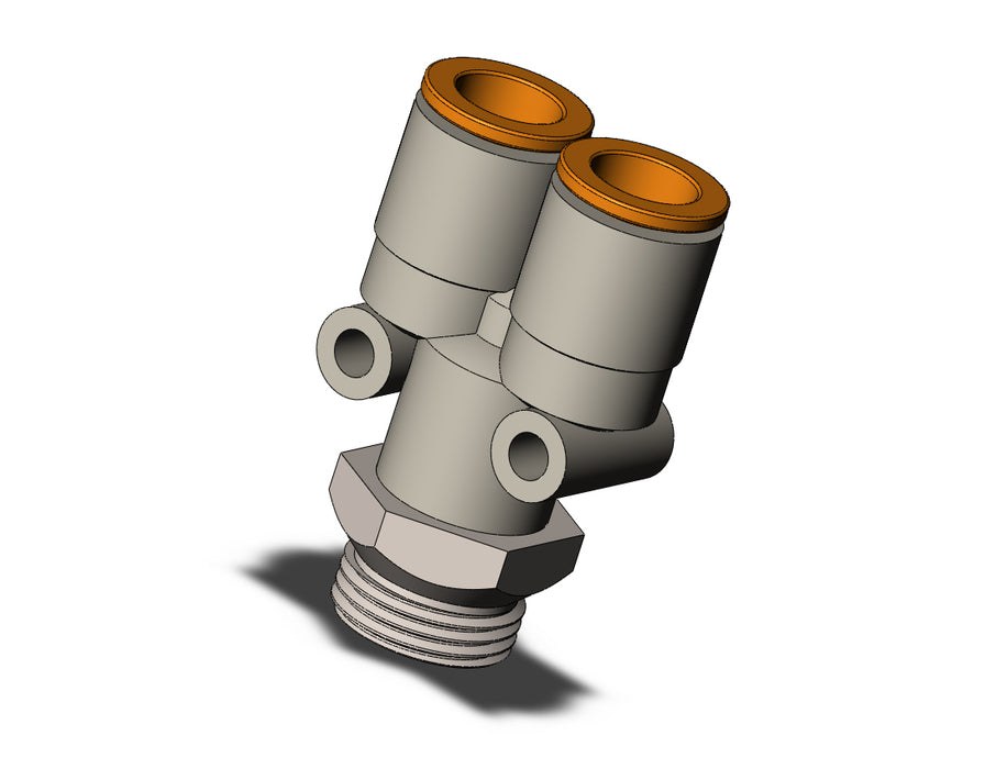 KQ2U11-U03N FITTING, BRANCH Y