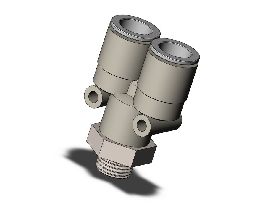 KQ2U12-02NP FITTING, BRANCH Y
