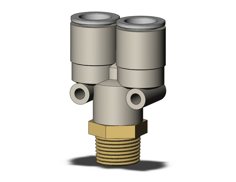 KQ2U12-03AS FITTING, BRANCH Y
