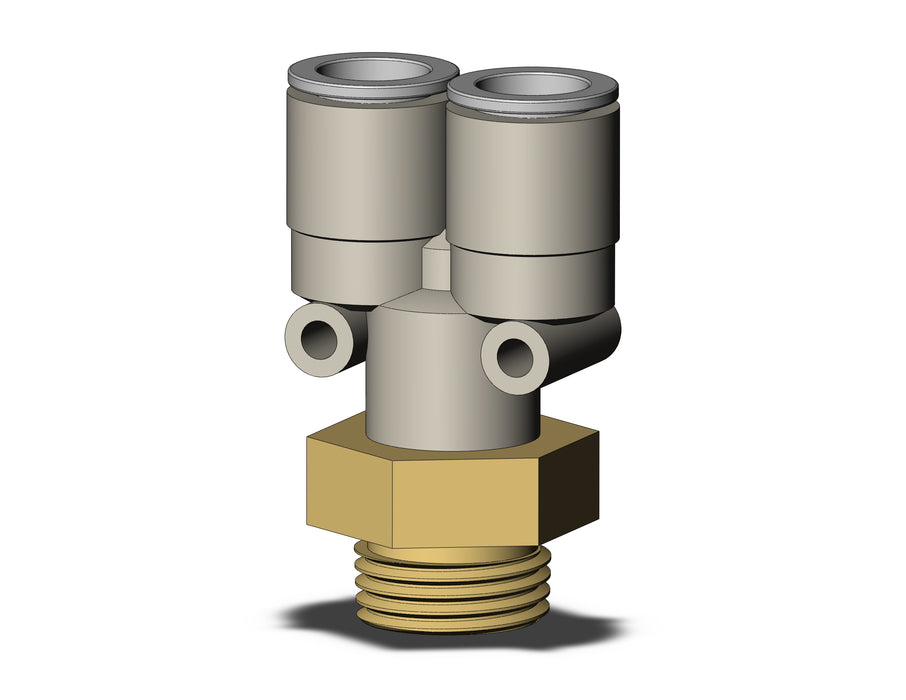 KQ2U12-04AP FITTING, BRANCH Y