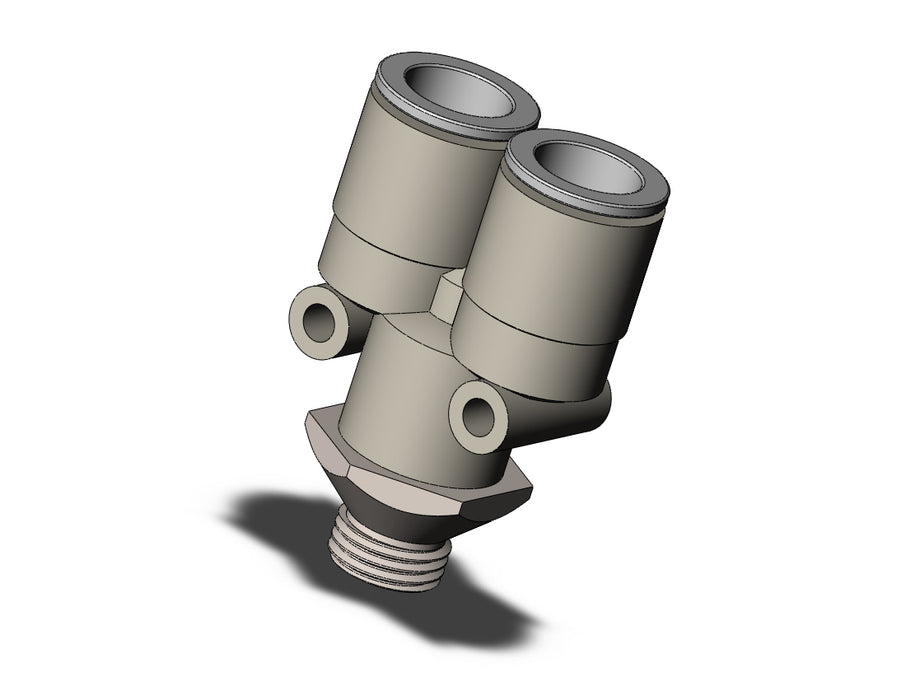 KQ2U12-U02N FITTING, BRANCH Y