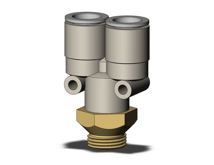 KQ2U12-U03A FITTING, BRANCH Y