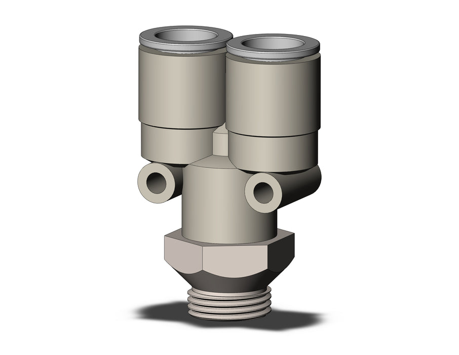 KQ2U12-U03N FITTING, BRANCH Y